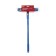 Wiper, with a swing fur coat, handle 55-85 cm