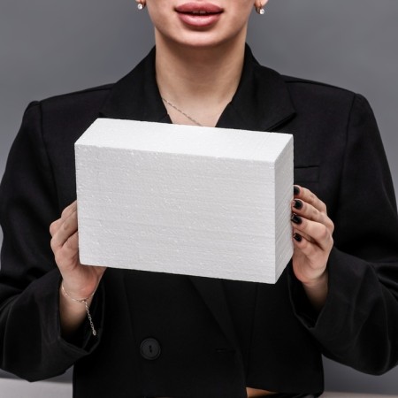 Floristic base of foam "Brick", 22 x 8 cm-2