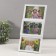 Photo frame plastic in 3 photos "Trio" 10x15 cm (16.5x33.5 cm)