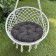 Pillow for swing "Tina", diameter 60 cm
