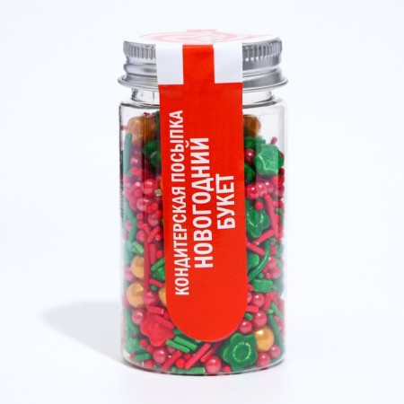 New Year. Confectionery Sprinking "New Year's bouquet", 50 g-1