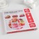 Glass stand for a cake rotating shares "Marbl", d = 32 cm, white color