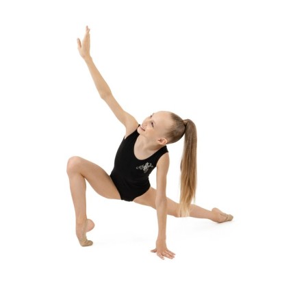 A swimsuit for gymnastics and dancing Grace Dance, p. 40, black color-4