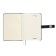 Leduced Diary A5, 160 sheets, Devente.denver, firmly cover of artificial leather with foam rubber, block 70 g/m2, gray