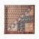 Women's scarf minku 70*70 cm, brown