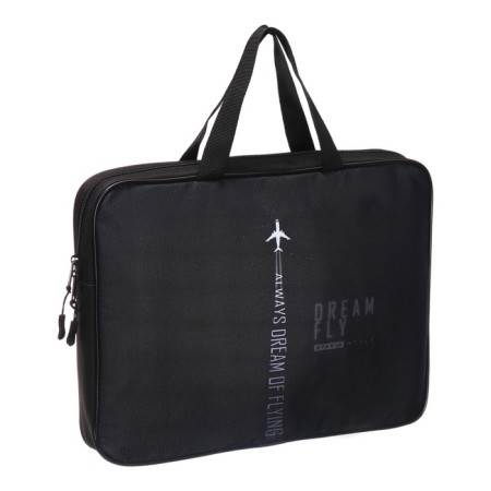 Folder with handles Textile A4, 370 x 280 x 60 mm, Stavia "Flight"-1