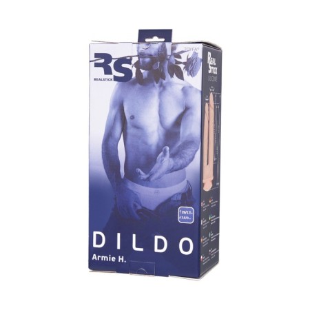 Fallomitator for double penetration Realstick Silicone Armie H, Maiglexpan, 19 cm-2