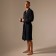 Wafel dressing gown men SL Home: BOHO "Dark Mare", size XL, 100% cotton, 280 g/m2