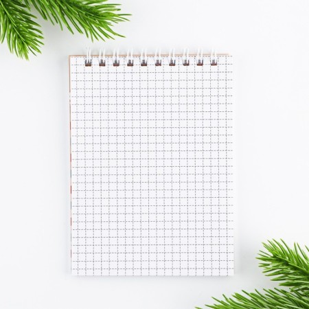 New Year. Notepad A6, 40L Soft cover, on the crest of the "Cozy New Year"-2