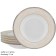 A set of deep plates Lenardi "Juliet", D = 23 cm, 6 pcs