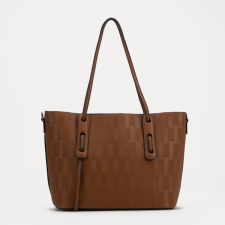 Soper bag with lightning, redhead