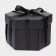 Surprise box of a cot, black, 42 ​​x 39.3 cm