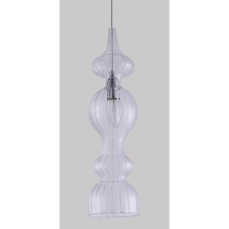 Suspended lamp Crystal Lux, Iris 2072/201, E14, 1x60 W, 47x13x13 cm, color chromium-2