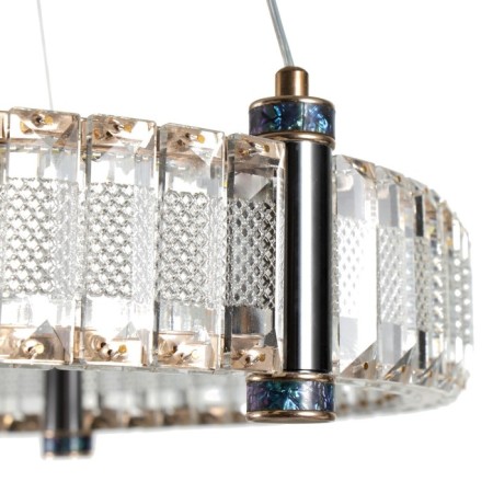 Lamp "Murano" LED 108W 3000-6000k gold 49x49x9cm-8