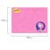 Gluebring table for pvc creativity (folding), 700 x 500 mm, Unoland "Unicorn"