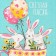 Easter lifting towel "Easter fun" 35x60 cm, 100% HL, 160g/m2