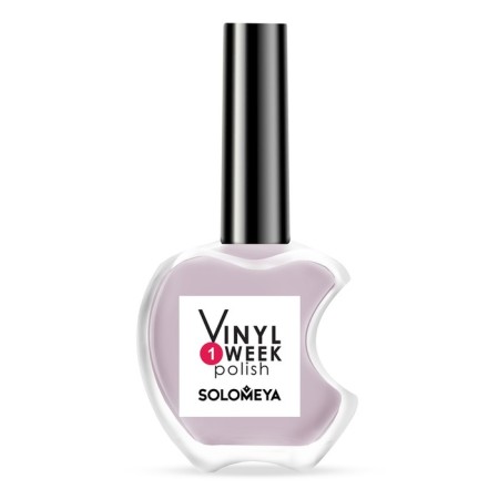 Solomeya Vinyl Polish nail polish, tone 7 cinereous