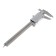 Electronic tundra of the pros, metal, with a depth meter, 150 mm