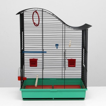 Fine Cage "Fiona", 4 tiers, 48 ​​x 38 x 65 cm, mix of flowers-3