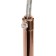 Bayerlux lamp Titto E27 40W gold 15x15x150cm