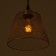 Lamp Bayerlux "Fish" E27 40W gold 20x20x16-116cm
