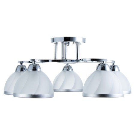 Caspian chandelier 5he27 40W chrome 56x56x22 cm Bayerlux-3