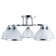 Caspian chandelier 5he27 40W chrome 56x56x22 cm Bayerlux