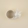 Sl Home "Forest Rabbit", 17.5 × 13 × 16.8 cm, white color