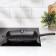 Frying pan Grill Cast iron “Deep grill”, 28 × 26 × 4.5 cm, 2 plums, cast -iron handle, black color black