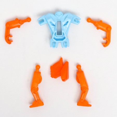 Toy - designer "Robot Shark", 11 cm-3