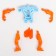 Toy - designer "Robot Shark", 11 cm