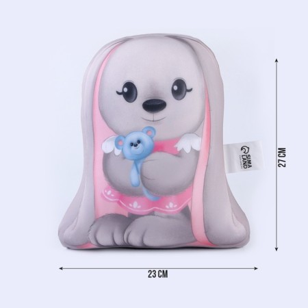 Antistress toy "Milashka LI with a bear"-1