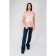 Women's T-shirt Let’s Go, size 44, pale pink color