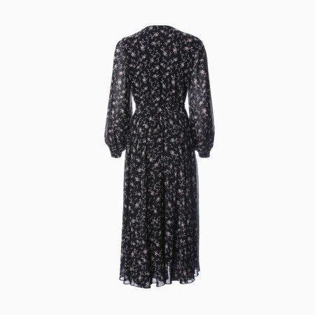 Women's dress with MIST MIDI belt, size 42, black-8