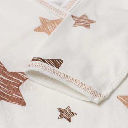 Boat Bloom Baby Stars, p. 56 cm, milk / beige-2