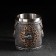 Stainless steel mug, 400 ml, silver color