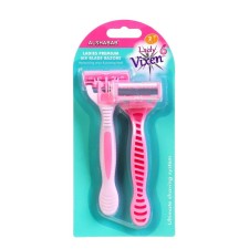 Set of disposable razor machines 6 blades, 2 pcs
