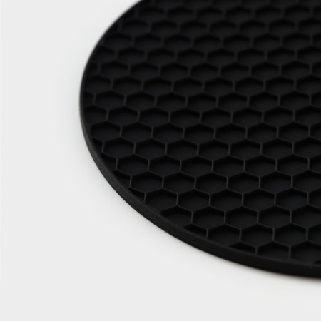 Rug-stand silicone for hot, d = 140 mm, thickness = 3.5 mm, black-4