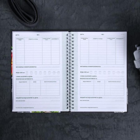 Nutrition Diary "Universal", 63 sheets, 14 x 20.3 cm-5