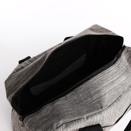 Road bag with lightning, external pocket, gray color-2