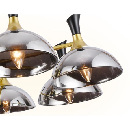 Ambrella Light Traditional, 8x40W E27 chandelier, Black gold color-3