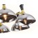 Ambrella Light Traditional, 8x40W E27 chandelier, Black gold color