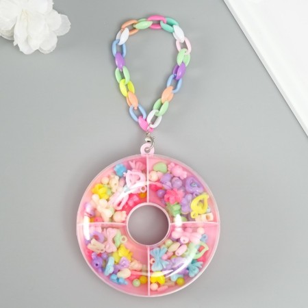 Set of beads for creativity "Donut" Assorted