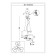 Suspended chandelier ST LUCE. SL116.503.03. ONDE. 3x60 watts, E27, 46x46x22 cm, silver color