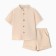A set for a boy (shirt, shorts) minku, beige color, height 74-80