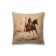 Decorative pillowcase "Material horses", on a zipper, size 45x45 cm