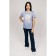 Female T -shirt, size 46, blue color