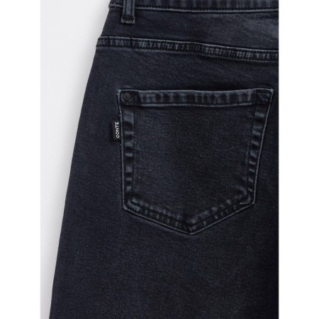 Women's jeans Conte Elegant Relaxed Mom, size 4XL, color Washed Black-9
