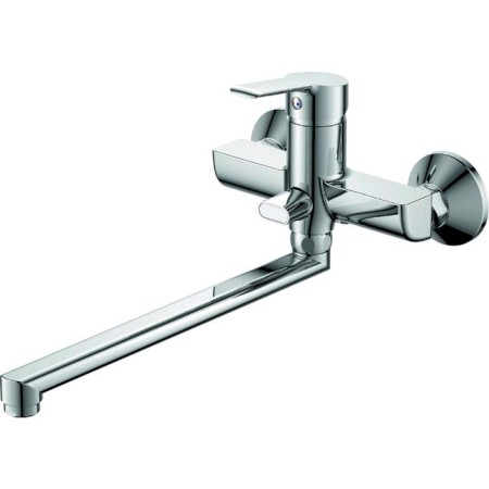 Bath mixer Rush Victoria VI7135-16, single-leaf, long spout, chrome