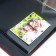 Photo album magnetic 20 sheets "openwork heart" to leatherette, brown 34x32.5x3 cm